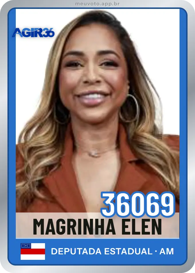 Carta de Magrinha Elen, número 36069, Agir