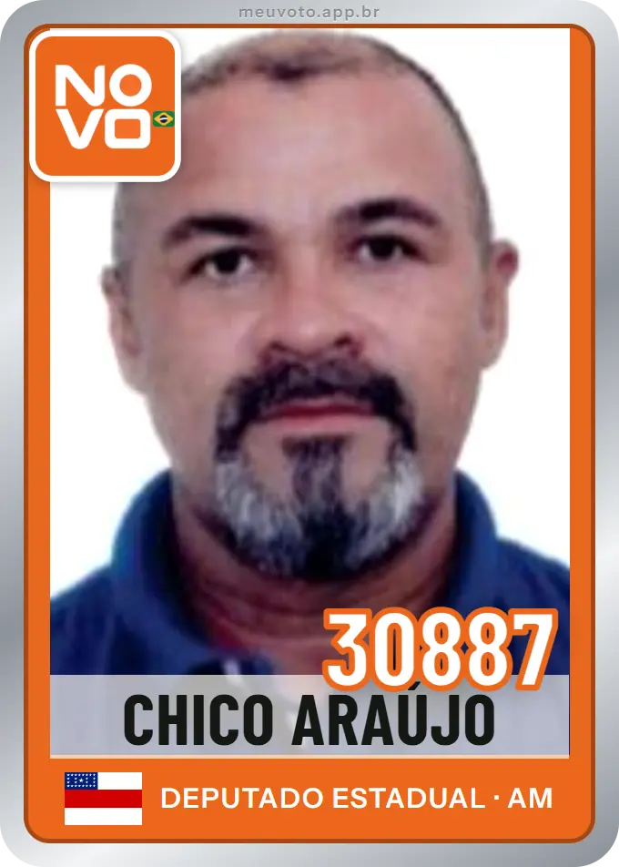 Carta de Chico Araújo, número 30887, Novo