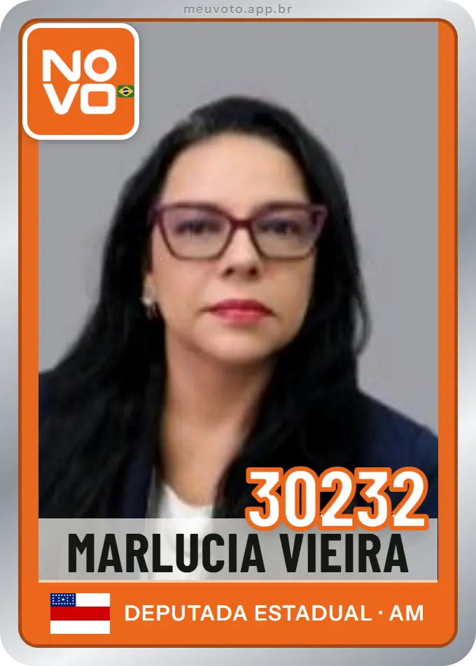 Carta de Marlucia Vieira, número 30232, Novo