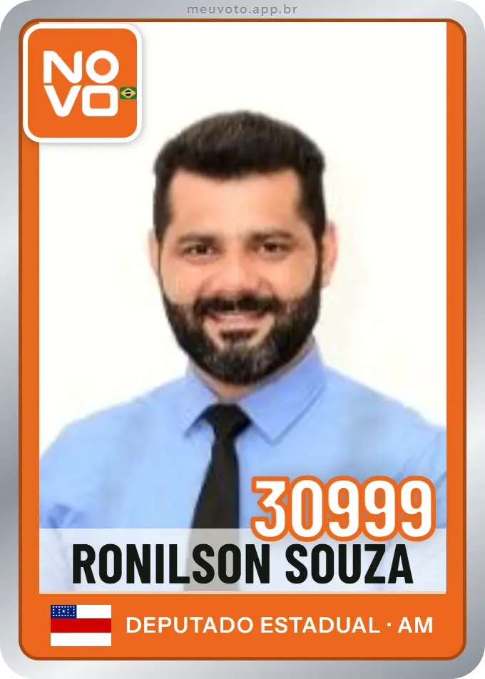 Carta de Ronilson Souza, número 30999, Novo