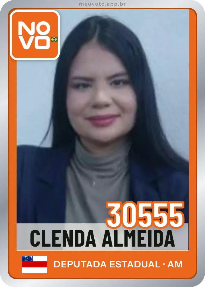 Carta de Clenda Almeida, número 30555, Novo
