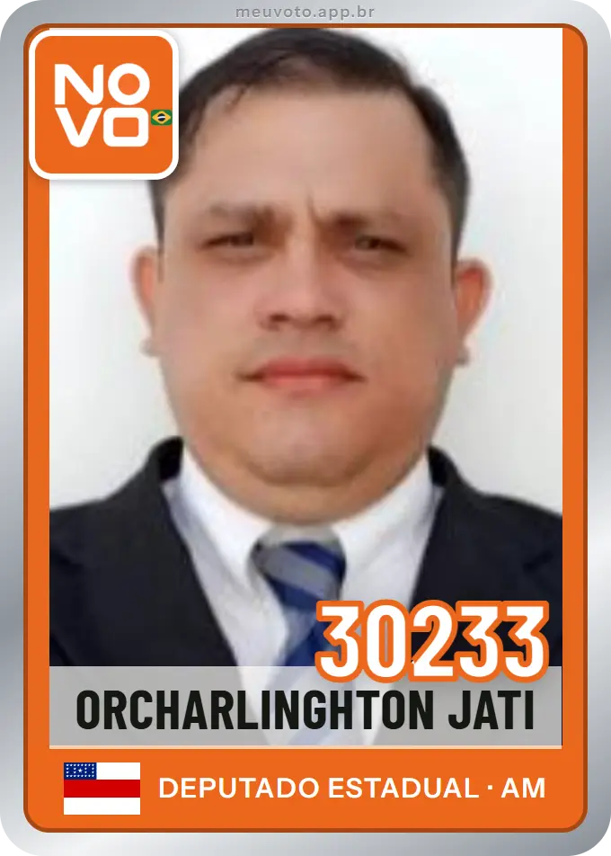 Carta de Orcharlinghton Jati, número 30233, Novo
