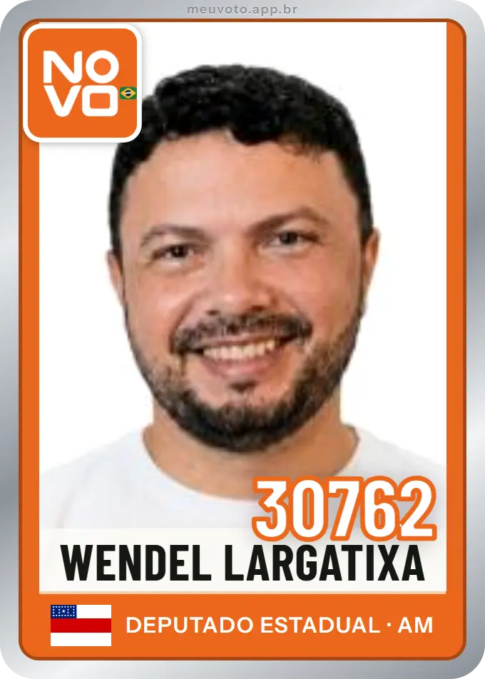 Carta de Wendel Largatixa, número 30762, Novo