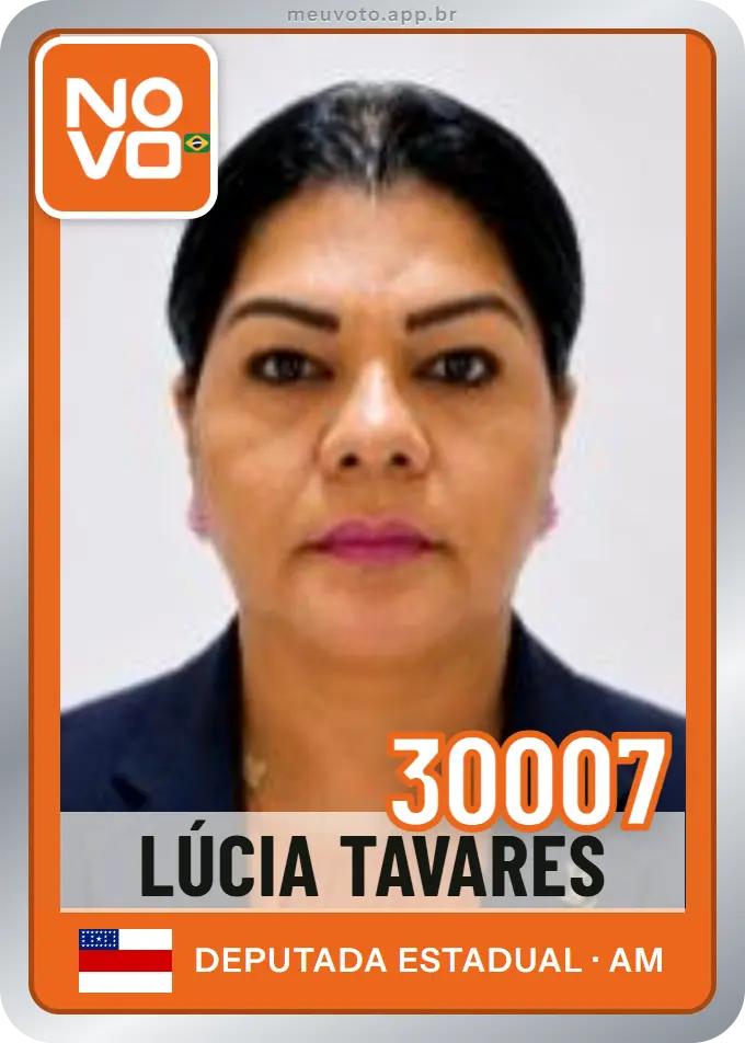 Carta de Lúcia Tavares, número 30007, Novo