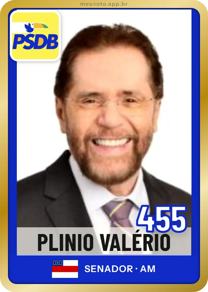 Carta de Plinio Valério, número 455, PSDB