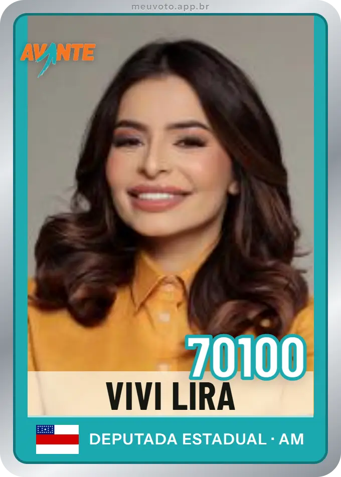 Carta de Vivi Lira, número 70100, Avante