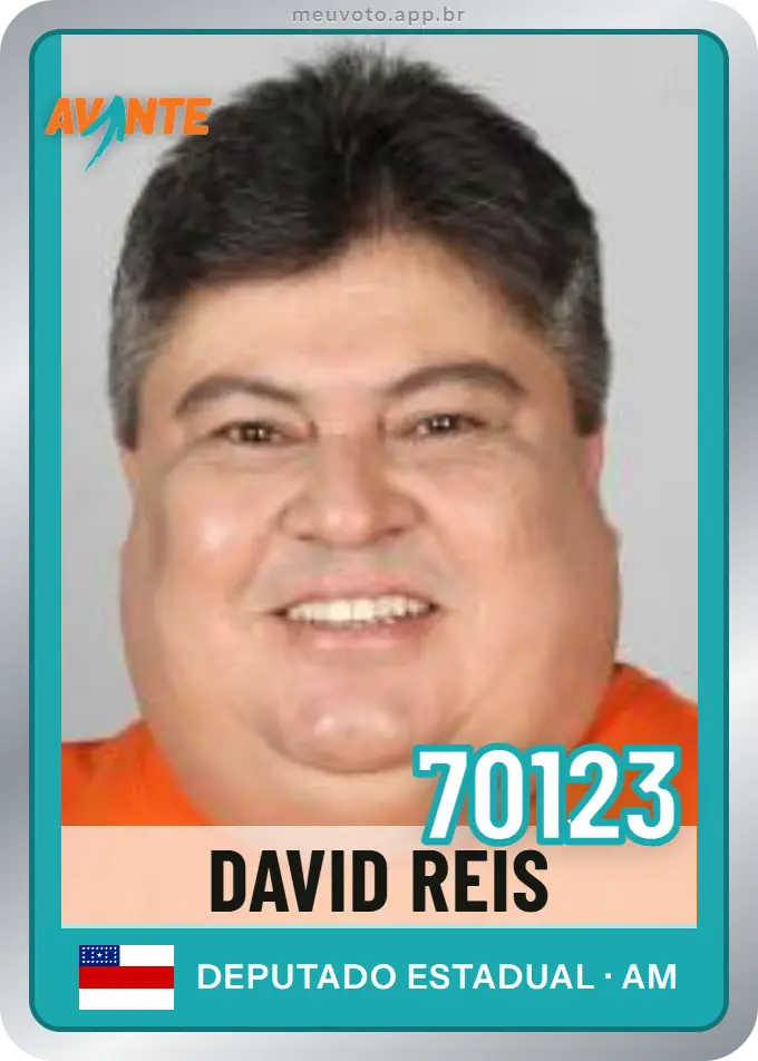 Carta de David Reis, número 70123, Avante