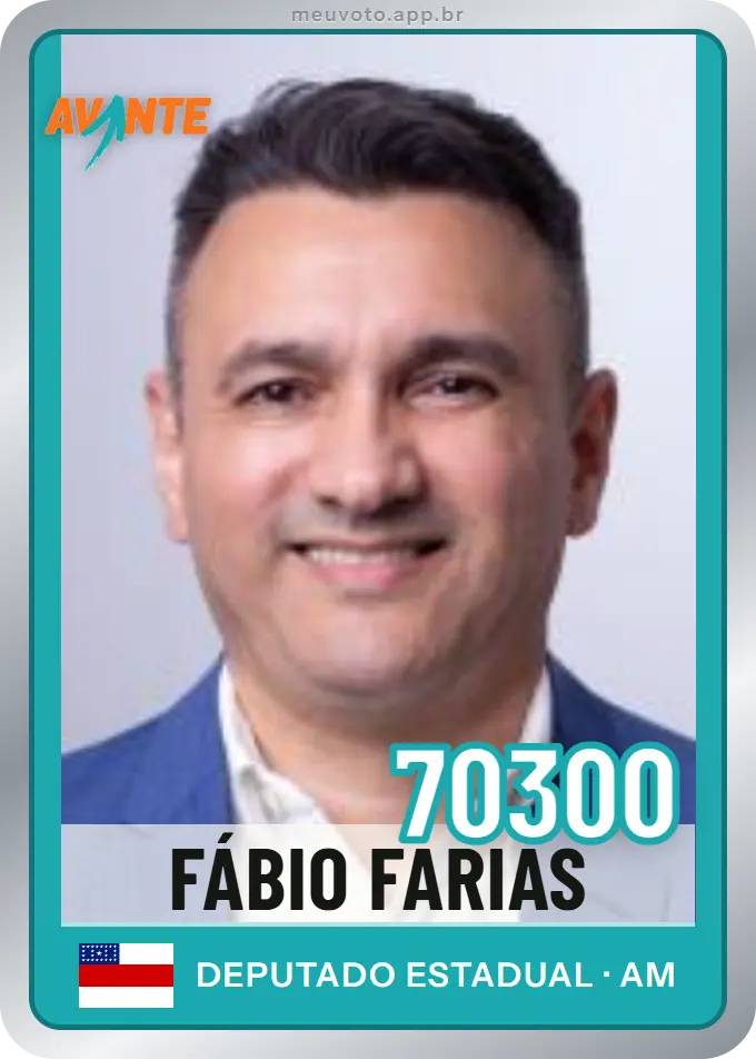 Carta de Fábio Farias, número 70300, Avante