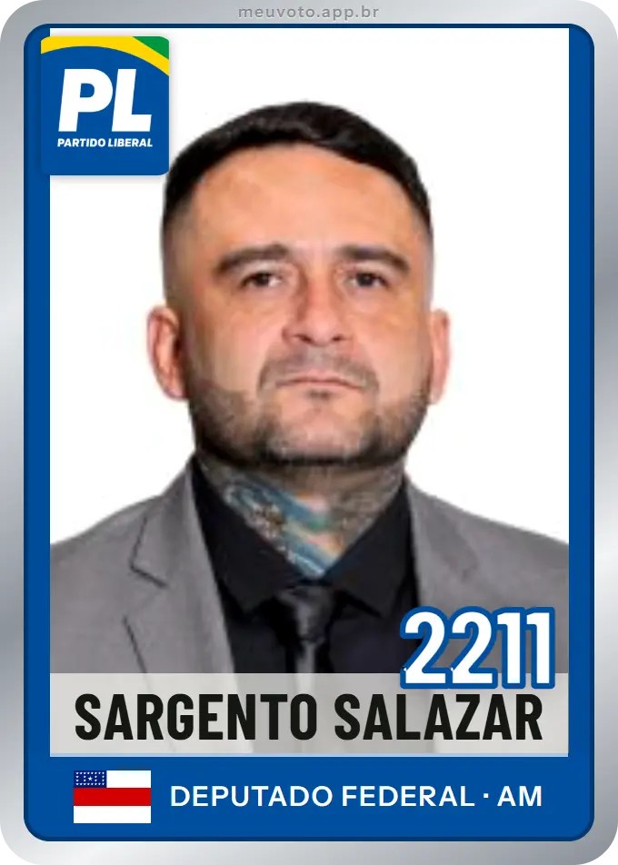 Carta de Sargento Salazar, número 2211, PL
