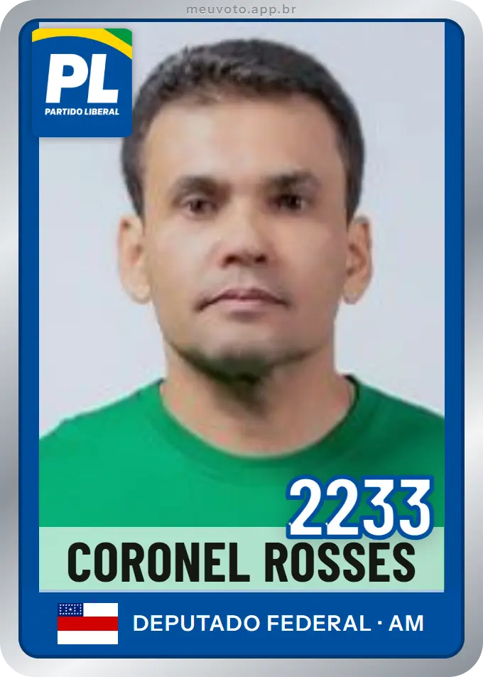 Carta de Coronel Rosses, número 2233, PL