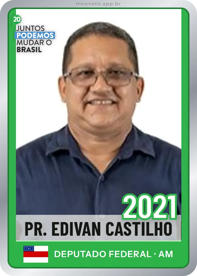 Carta de Pr. Edivan Castilho, número 2021, Podemos