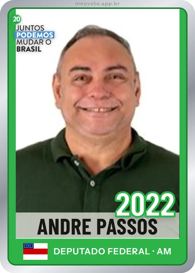 Carta de Andre Passos, número 2022, Podemos