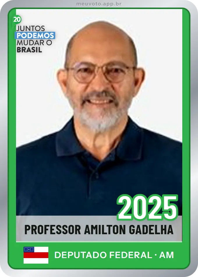 Carta de Professor Amilton Gadelha, número 2025, Podemos