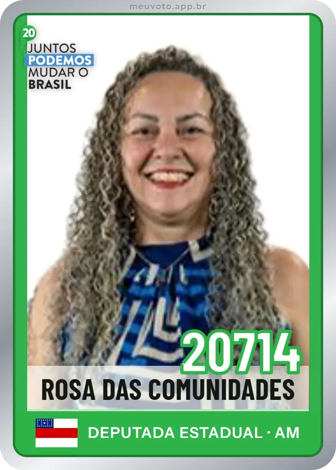 Carta de Rosa das Comunidades, número 20714, Podemos