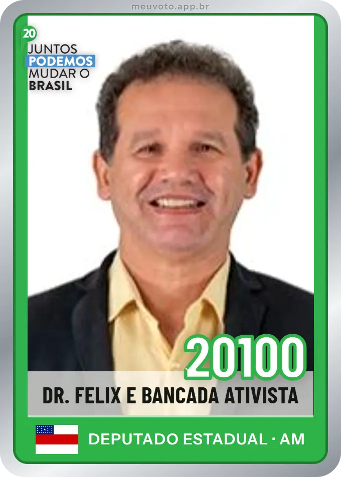 Carta de Dr. Felix e Bancada Ativista, número 20100, Podemos