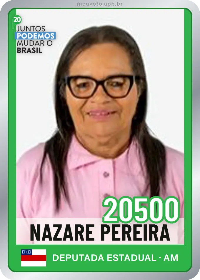 Carta de Nazare Pereira, número 20500, Podemos