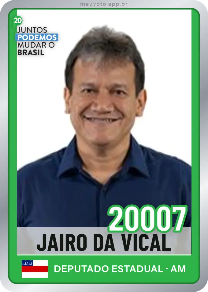 Carta de Jairo da Vical, número 20007, Podemos