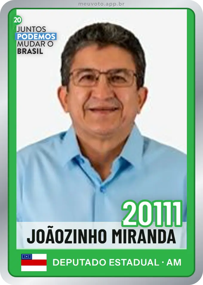 Carta de Joãozinho Miranda, número 20111, Podemos