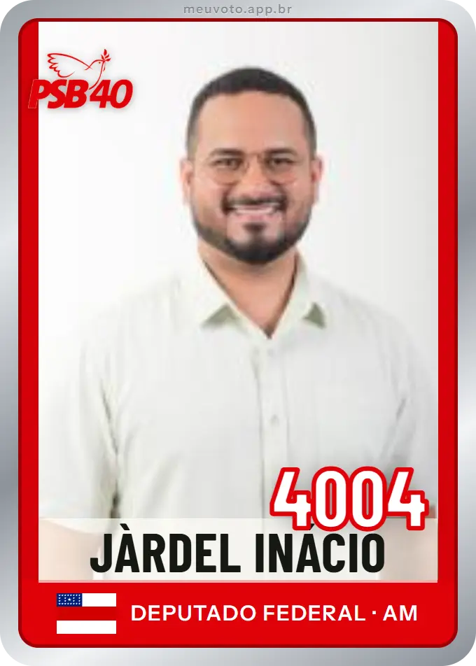 Carta de Jàrdel Inácio, número 4004, PSB