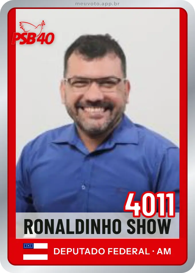 Carta de Ronaldinho Show, número 4011, PSB