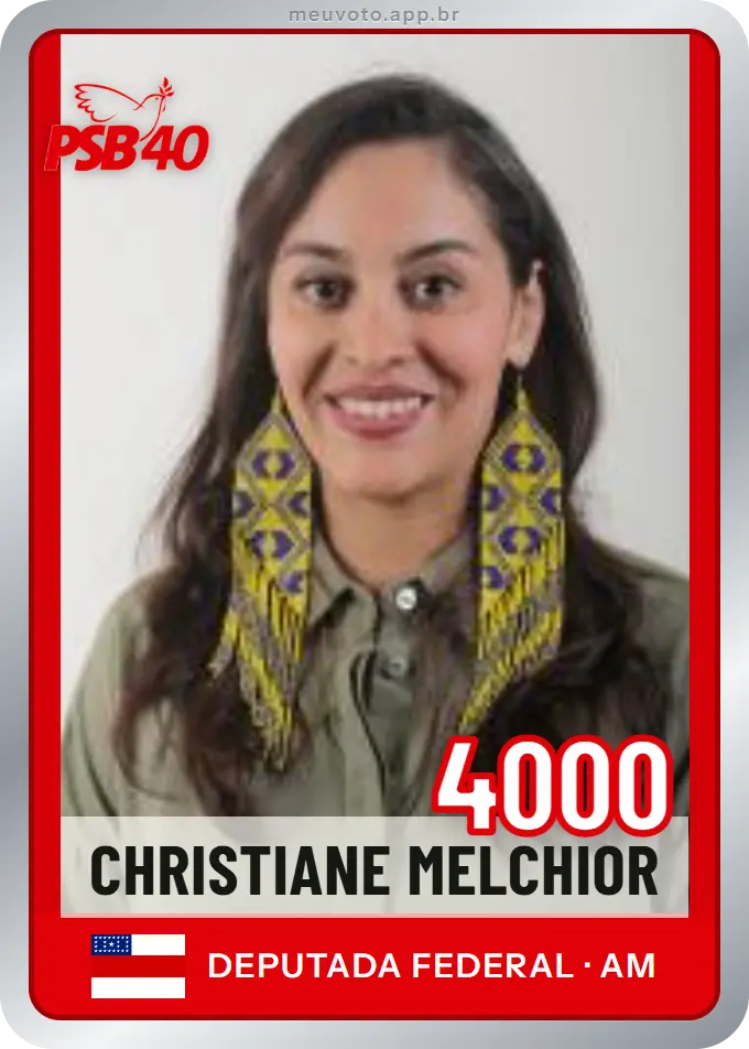 Carta de Christiane Melchior, número 4000, PSB