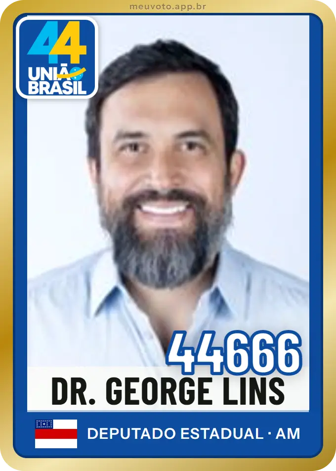 Carta de Dr. George Lins, número 44666, União