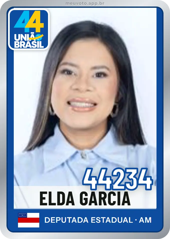 Carta de Elda Garcia, número 44234, União