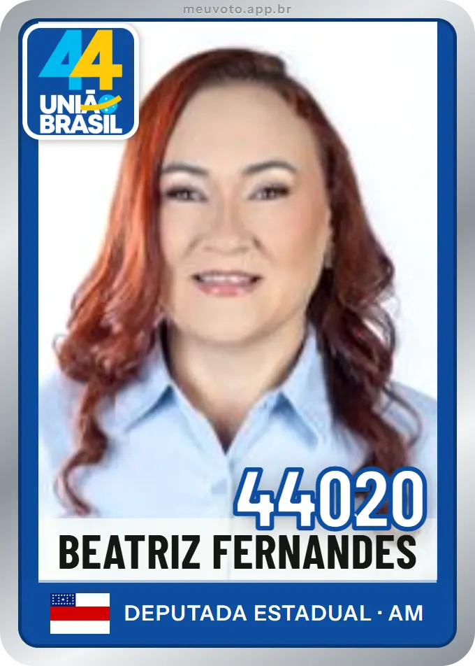 Carta de Beatriz Fernandes, número 44020, União