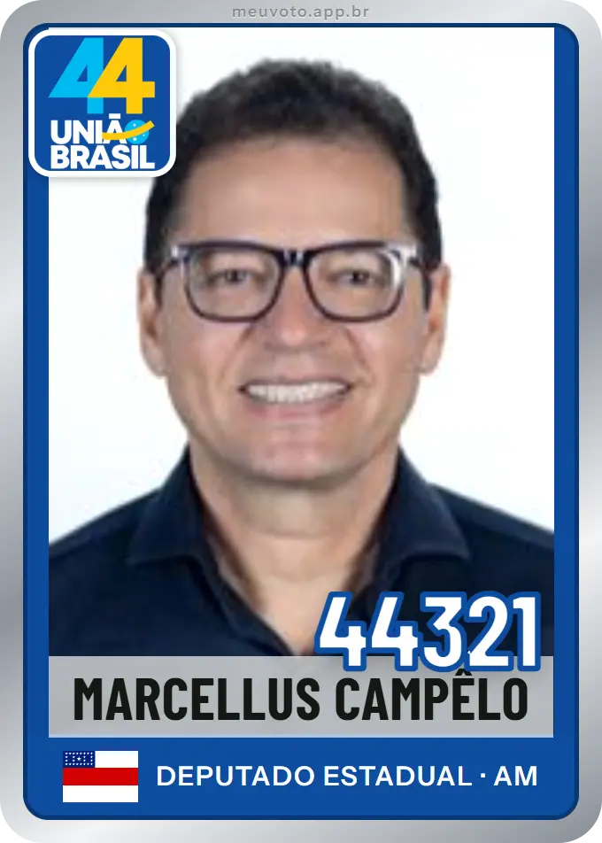 Carta de Marcellus Campêlo, número 44321, União