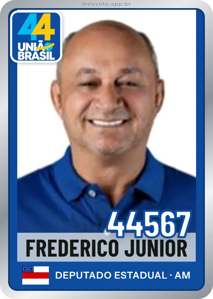 Carta de Frederico Junior, número 44567, União