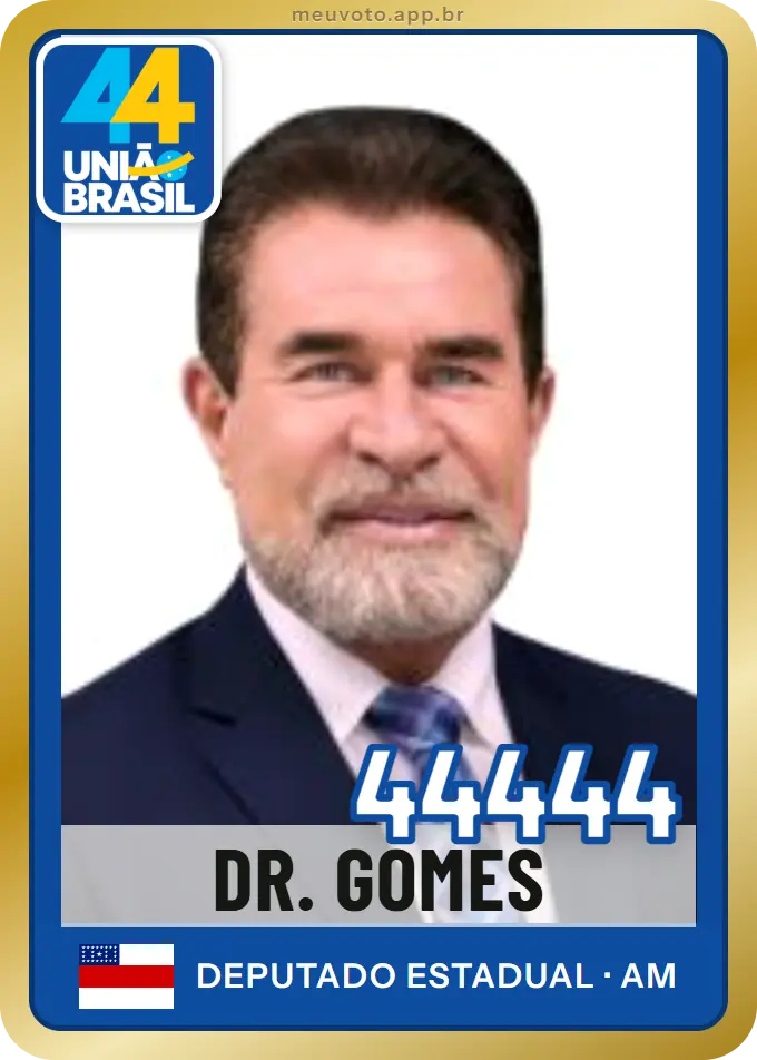 Carta de Dr. Gomes, número 44444, União