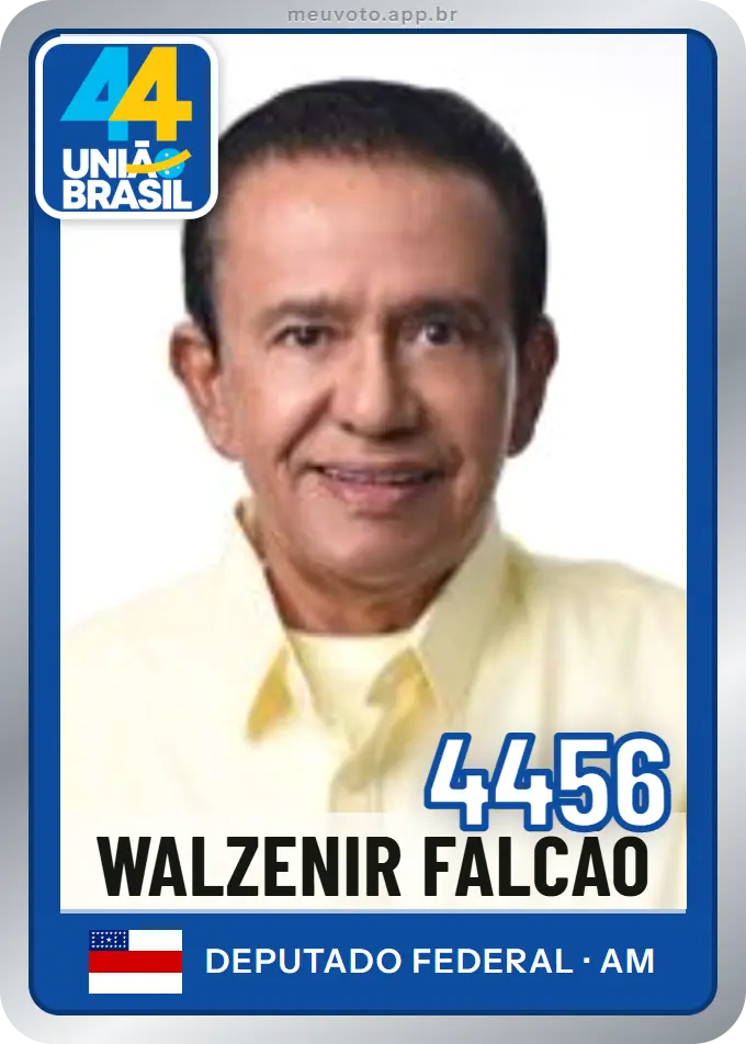 Carta de Walzenir Falcão, número 4456, União