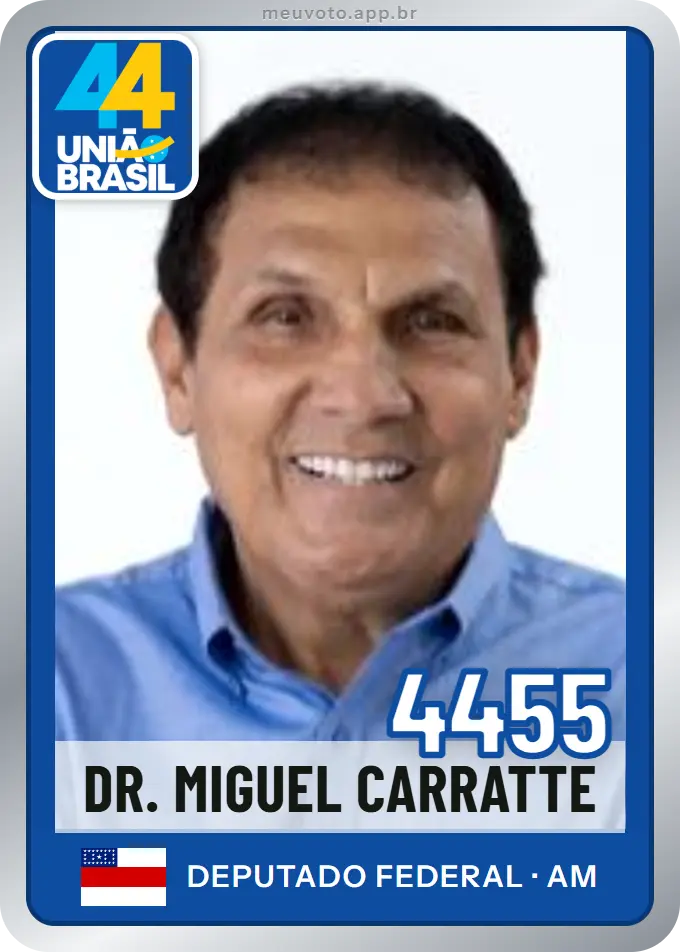 Carta de Dr. Miguel Carratte, número 4455, União