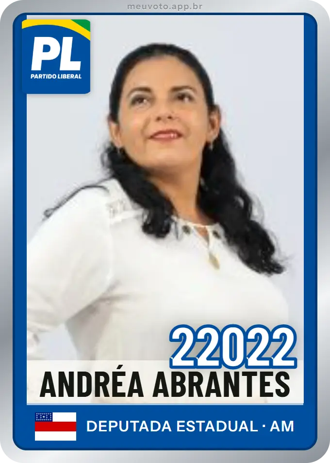 Carta de Andréa Abrantes, número 22022, PL