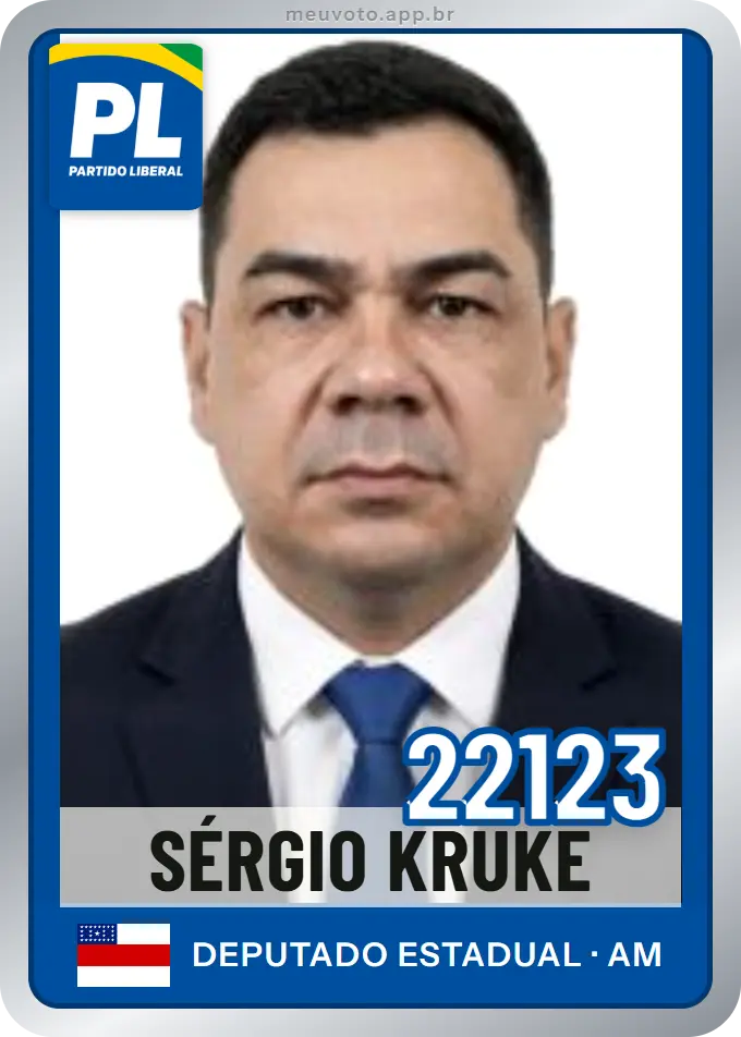 Carta de Sérgio Kruke, número 22123, PL