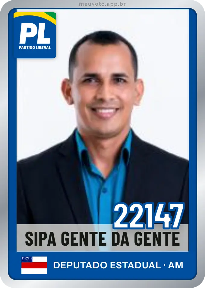 Carta de Sipa Gente da Gente, número 22147, PL
