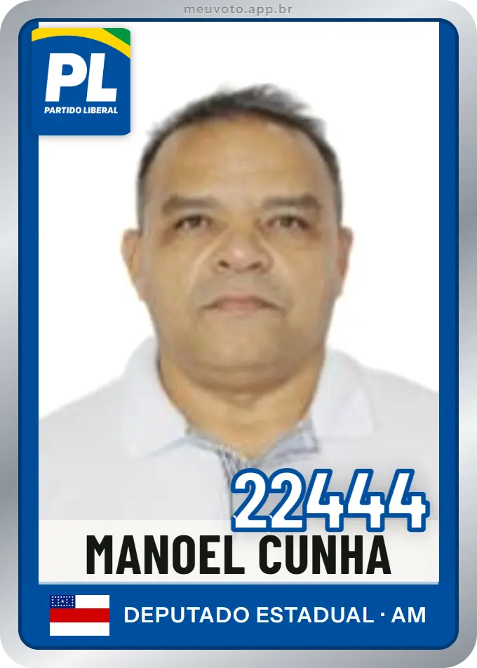 Carta de Manoel Cunha, número 22444, PL