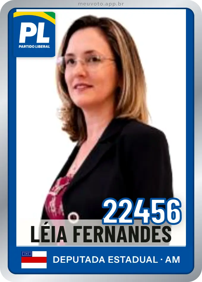 Carta de Léia Fernandes, número 22456, PL