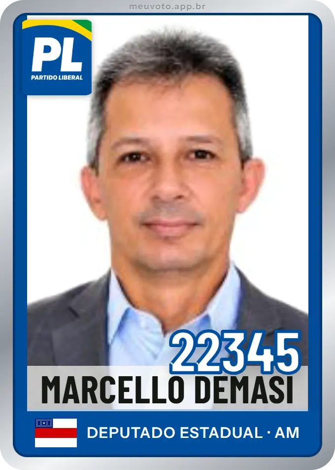 Carta de Marcello Demasi, número 22345, PL