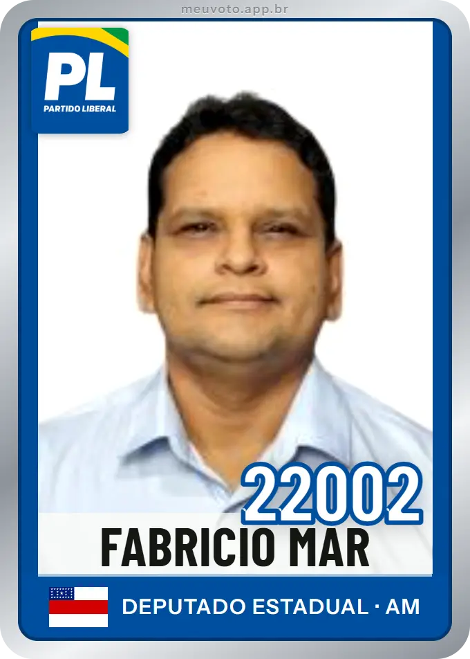 Carta de Fabricio Mar, número 22002, PL