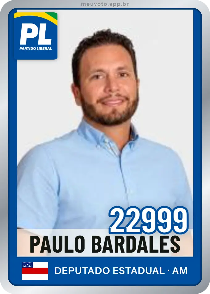 Carta de Paulo Bardales, número 22999, PL
