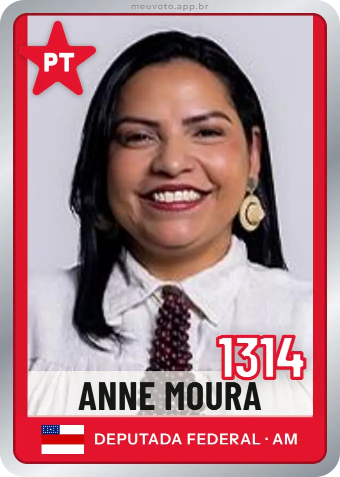 Carta de Anne Moura, número 1314, PT
