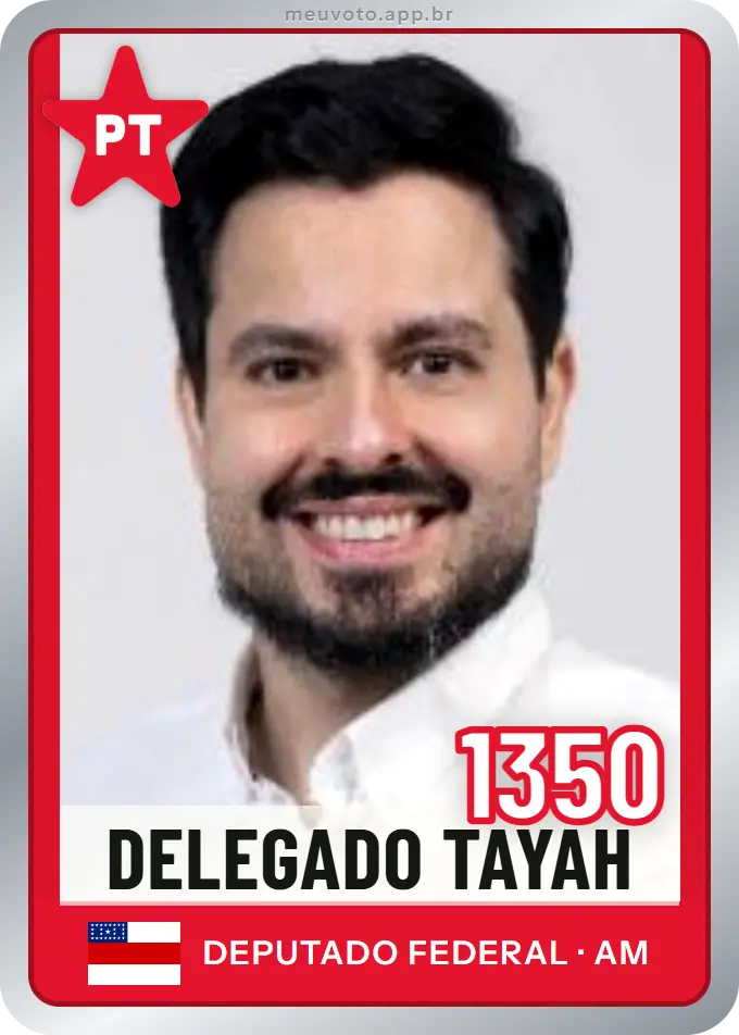 Carta de Delegado Tayah, número 1350, PT