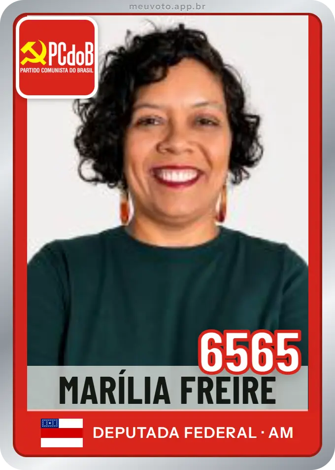 Carta de Marília Freire, número 6565, PCdoB
