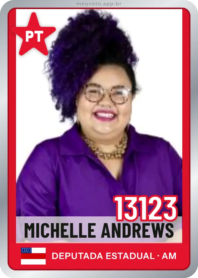 Carta de Michelle Andrews, número 13123, PT