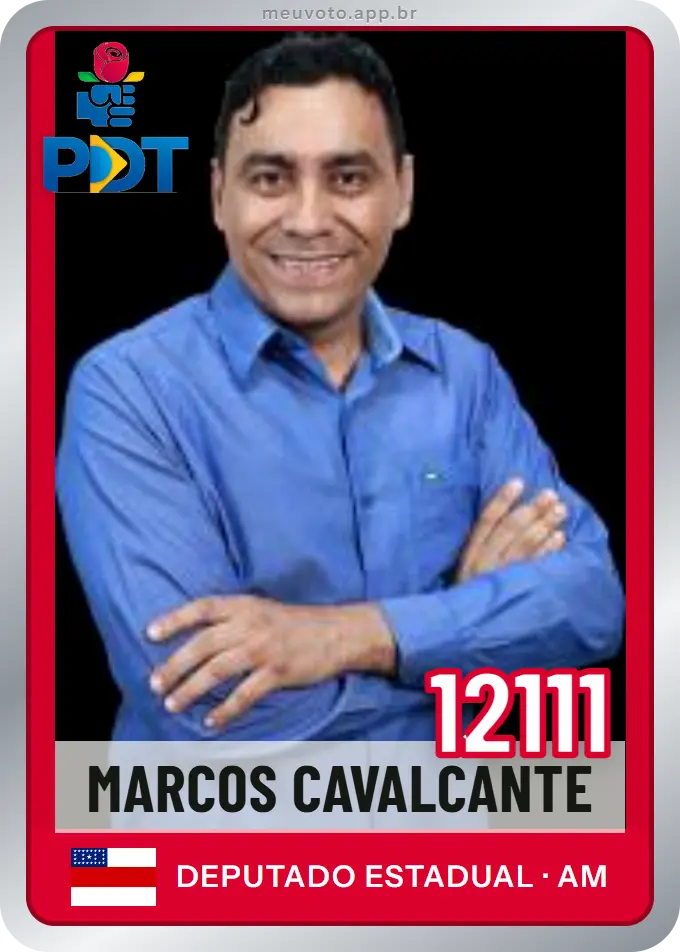 Carta de Marcos Cavalcante, número 12111, PDT