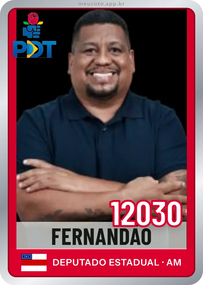 Carta de Fernandão, número 12030, PDT