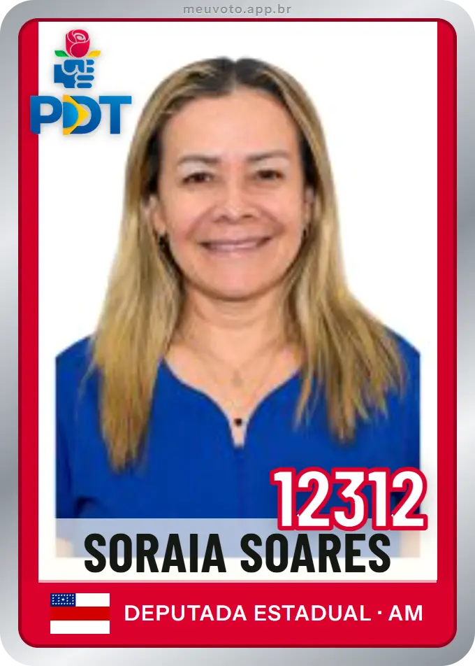 Carta de Soraia Soares, número 12312, PDT