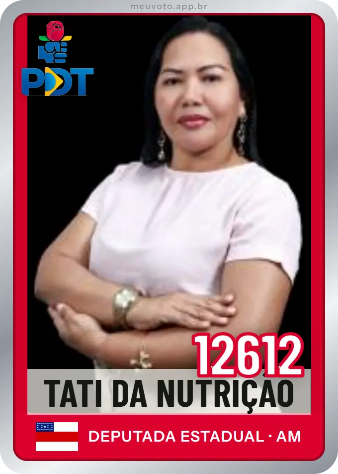 Carta de Tati da Nutrição, número 12612, PDT