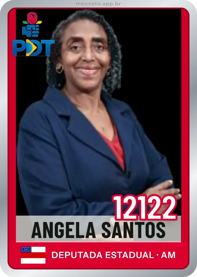 Carta de Angela Santos, número 12122, PDT